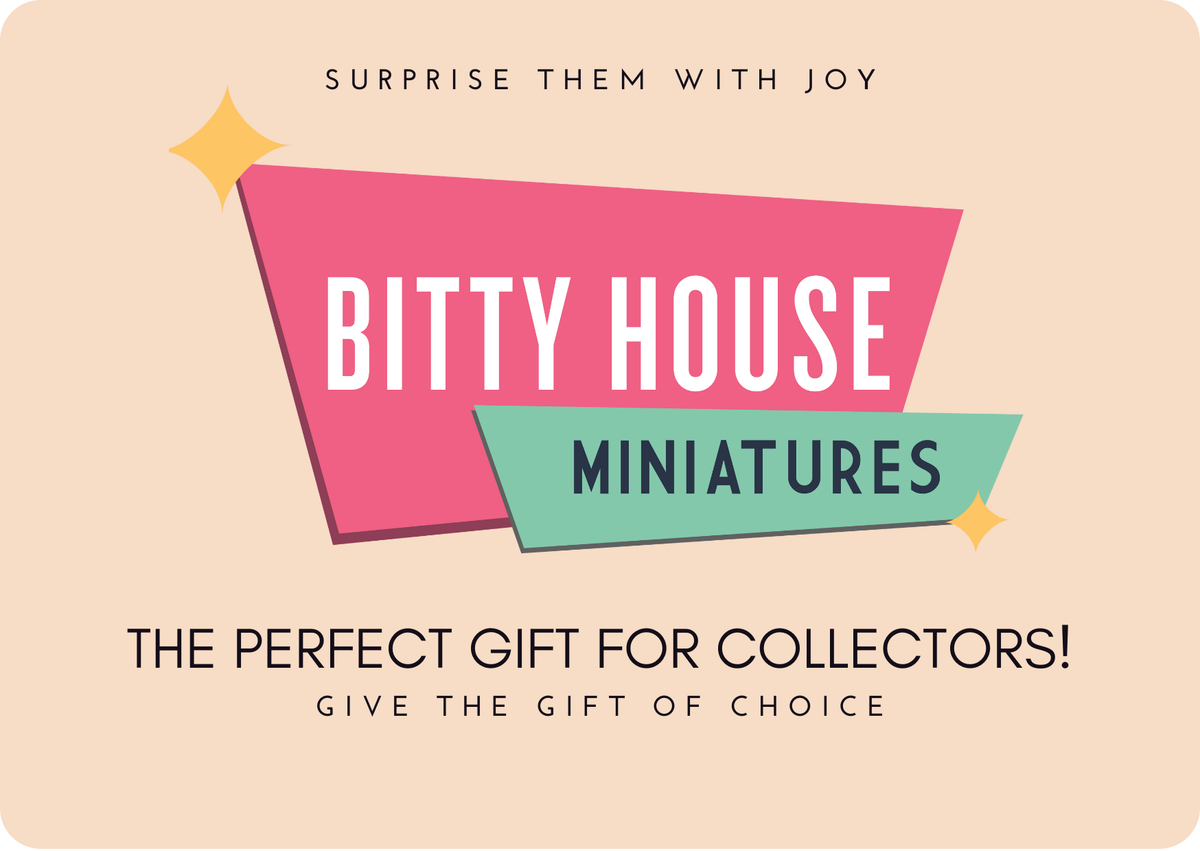 Bitty House Miniatures Gift Cards