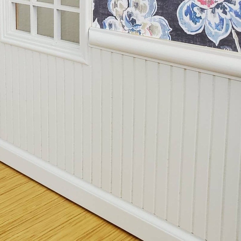 Baseboards, Trim and Molding for 1:6 Scale Doll Rooms