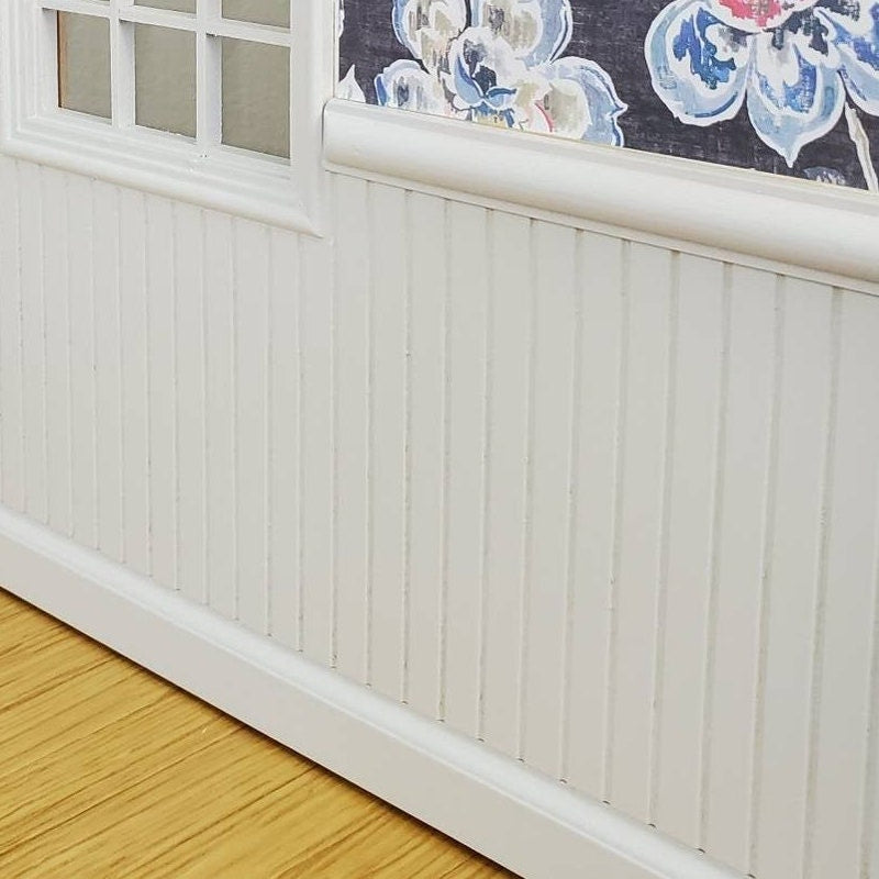 Baseboards, Trim and Molding for 1:6 Scale Doll Rooms