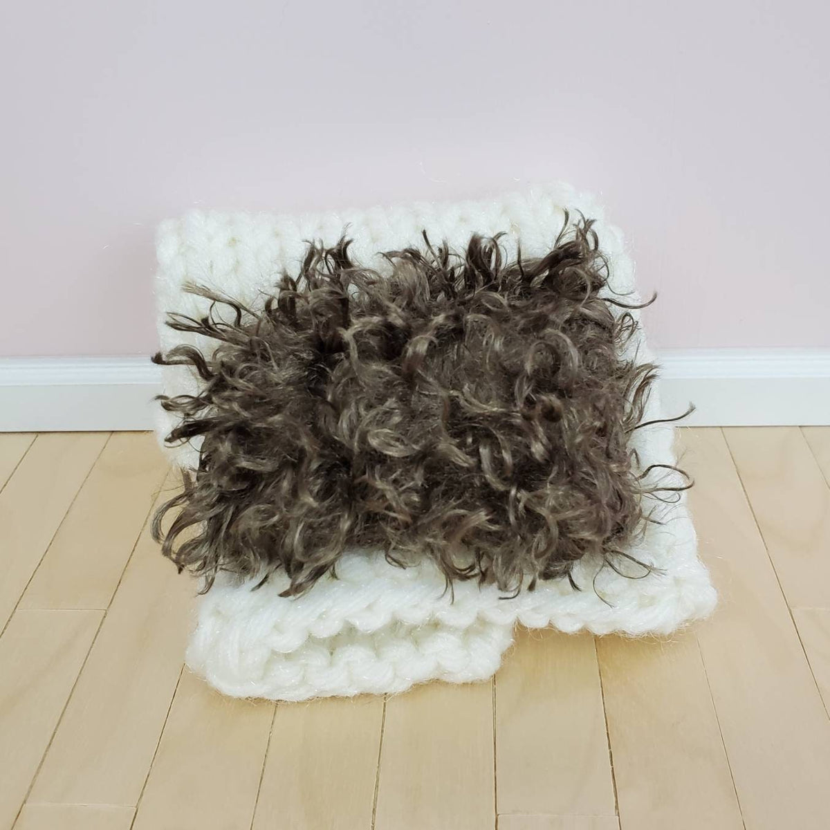 Clearance!! Brown fluffy pillows for 1:6 dolls - Various sizes