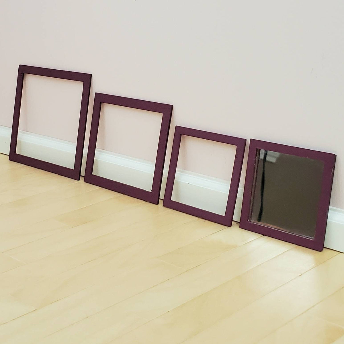 Frames & Mirrors for 1:6 or 1/12 Scale Dollhouse - Various Colors