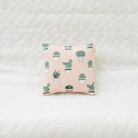Summer Plants Collection | Handmade Doll Throw Pillows | 1:6 or 1/12 scale