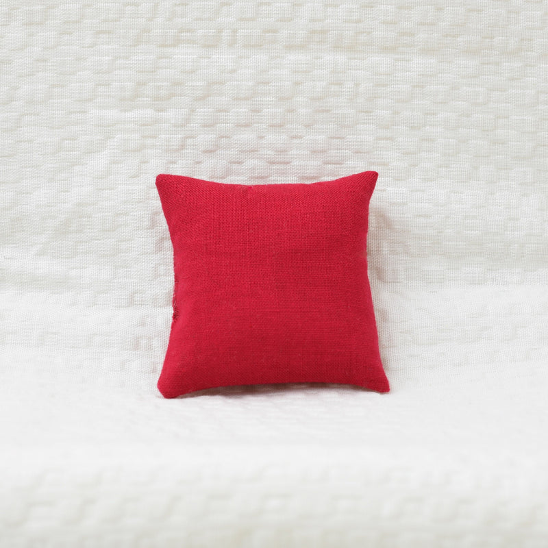 Red & Green Collection | Handmade Doll Throw Pillows | 1:6 or 1/12 scale