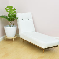 Clearance!! Large Chaise Lounge for 1:6 Scale Doll - Mid-Century Modern