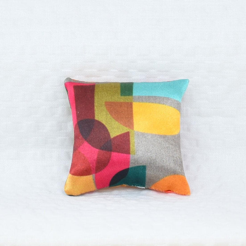 Mid-Century Geo Collection | Handmade Doll Throw Pillows | 1:6 or 1/12 scale | Premium Fabrics