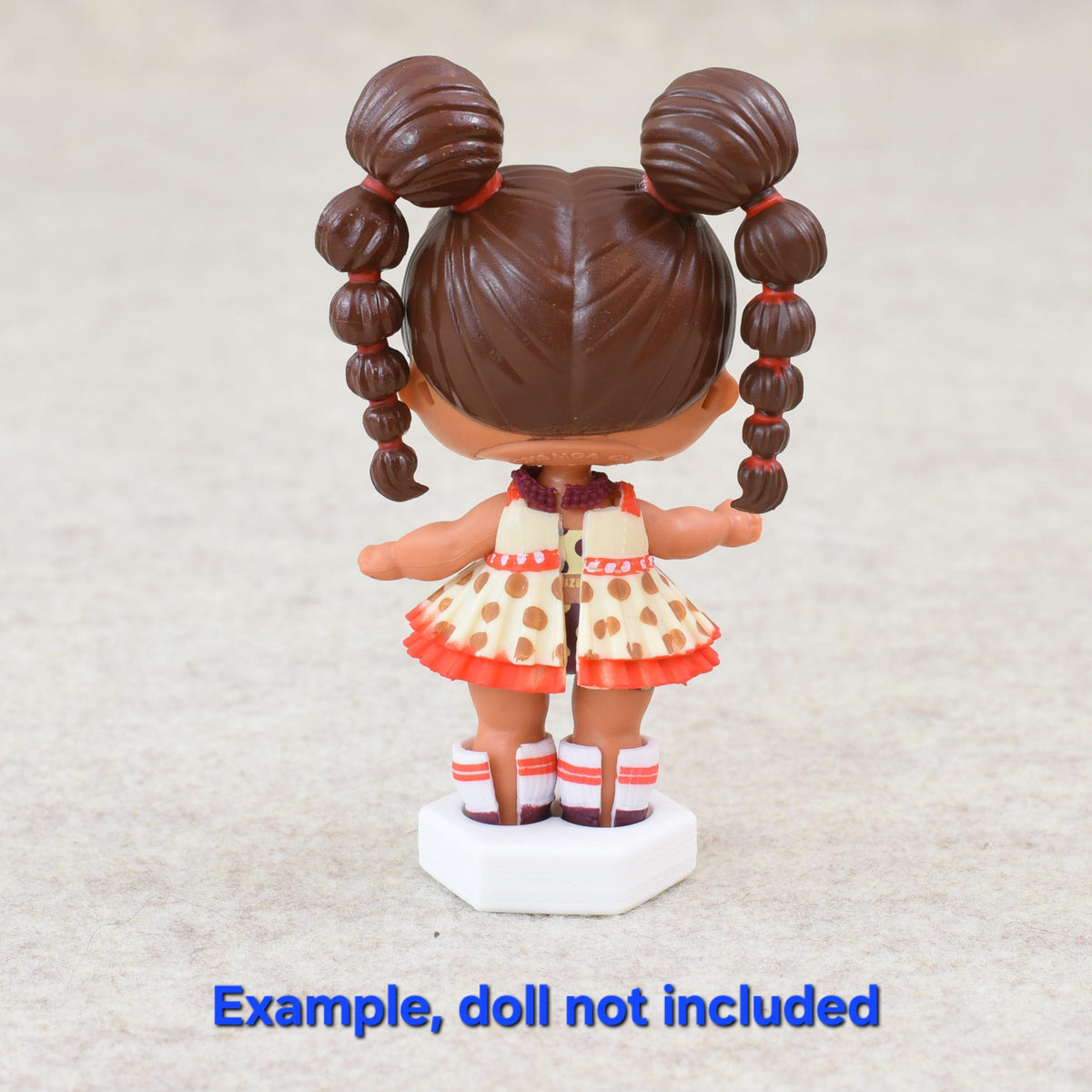 Display Stand for Small Collectible Dolls
