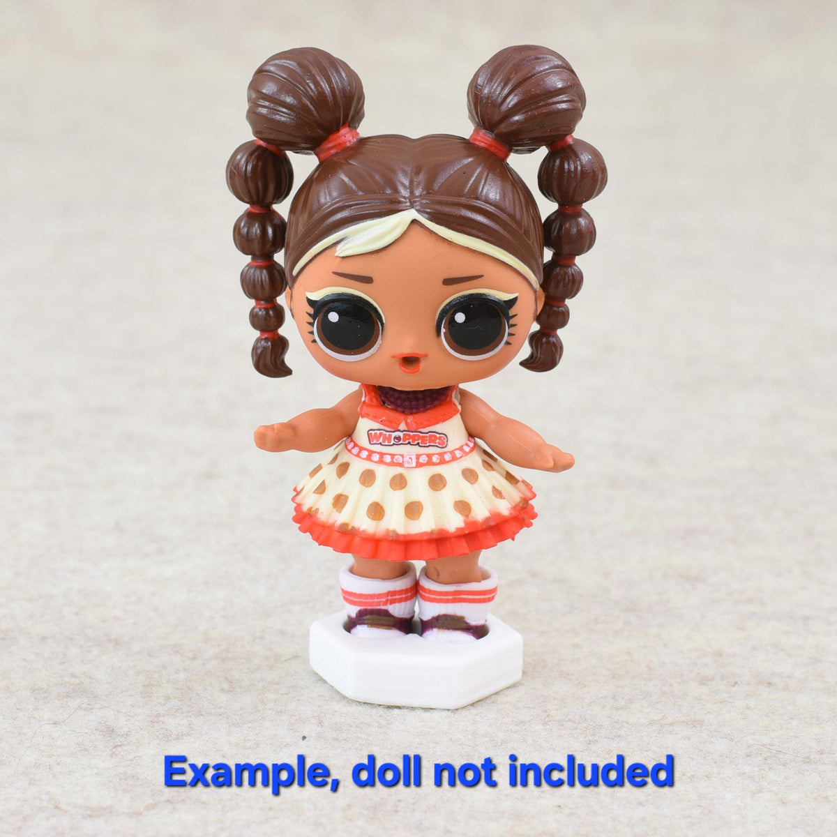 Display Stand for Small Collectible Dolls