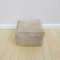 Velvet & Suede Poof Ottomans for 1:6 Scale Doll - Various Colors