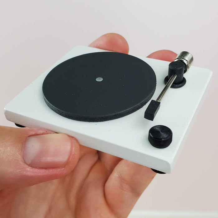 Record Player for 1:6 Scale Doll - Wooden in Various Colors