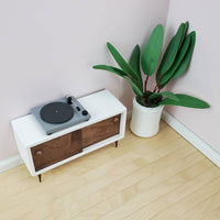 Record Player for 1:6 Scale Doll - Wooden in Various Colors