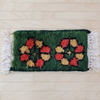 Vintage handmade area rugs for 1:6 or 1/12 scale