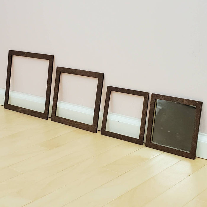 Frames & Mirrors for 1:6 or 1/12 Scale Dollhouse - Various Colors