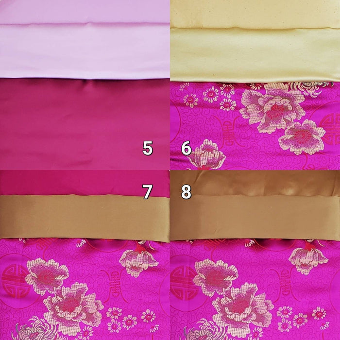 Bedding Set with Mattress for Platform Bed for 1:6 Scale Doll - Various Colors & Patterns