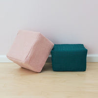 Poof Ottomans for 1:6 Scale Doll - Various Colors