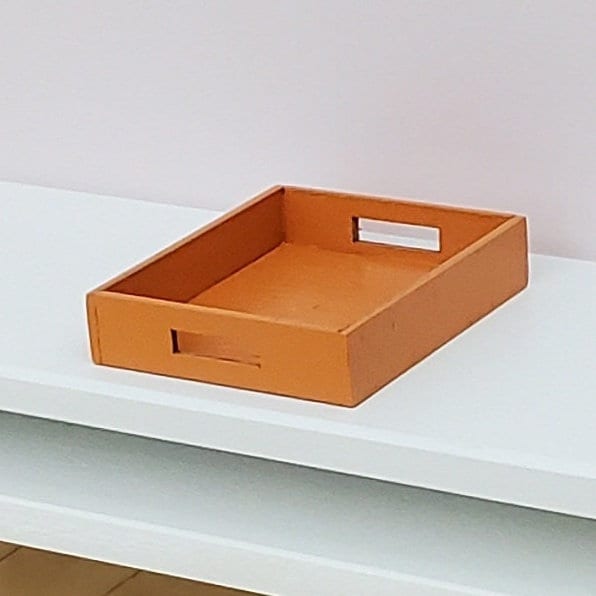 Petite Storage Tray for 1:6 Scale Doll - Various Colors