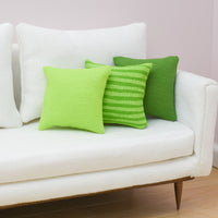 Summer Green Collection | Handmade Doll Throw Pillows | 1:6 or 1/12 scale