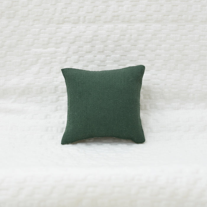 Clearance!! Deep Greens Collection | Handmade Doll Throw Pillows | 1:6 or 1/12 scale