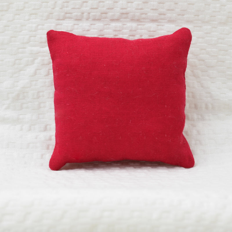 Red & Green Collection | Handmade Doll Throw Pillows | 1:6 or 1/12 scale