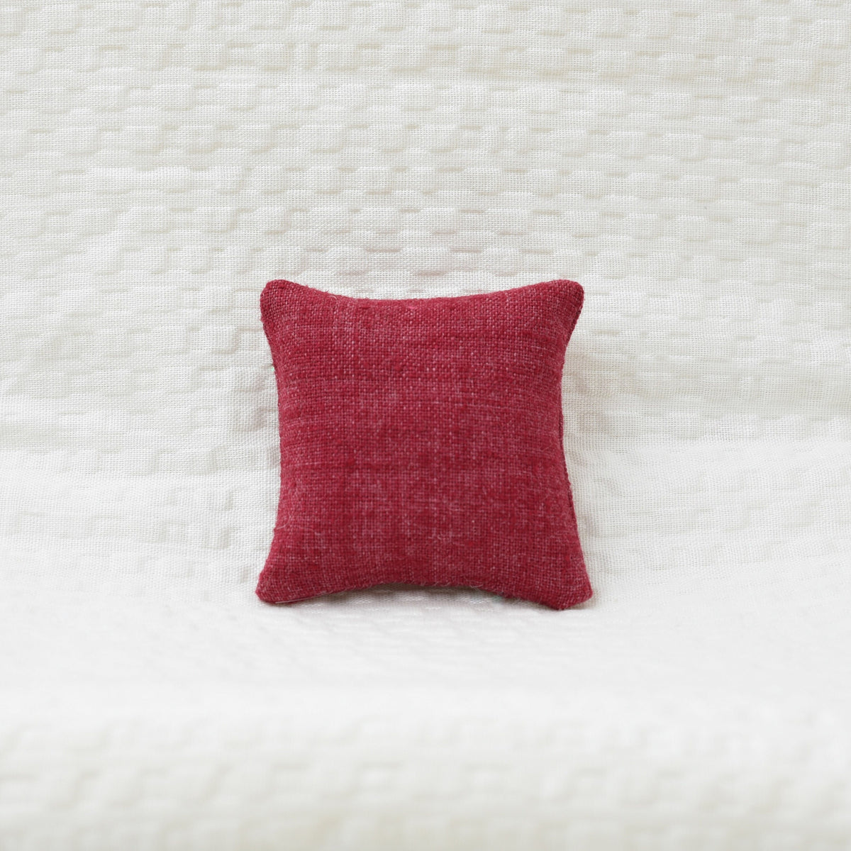 Deep Reds Collection | Handmade Doll Throw Pillows | 1:6 or 1/12 scale
