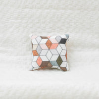 Earthy Geometric Collection | Handmade Doll Throw Pillows | 1:6 or 1/12 scale