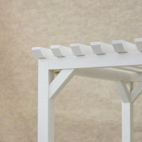 Patio Pergola | 1:6 Scale for 12" Fashion Dolls | Painted or Natural Wood Tone