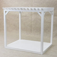 Patio Pergola | 1:6 Scale for 12" Fashion Dolls | Painted or Natural Wood Tone