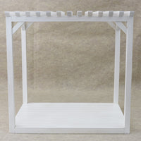 Patio Pergola | 1:6 Scale for 12" Fashion Dolls | Painted or Natural Wood Tone