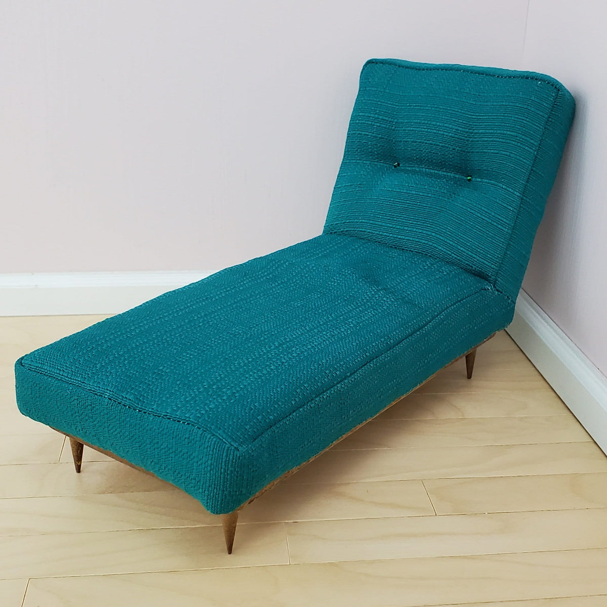 Chaise Lounge for 1:6 Scale Doll - Mid-Century Modern