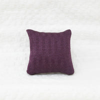 Textured Plum Pillow for Dolls